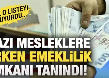 SGK’dan yıpranma payı düzenlemesi: Yeni meslek gruplarına erken emeklilik yolu açıldı